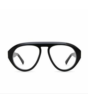 ELISA JOHNSON Val In Gloss Black Optical Lens